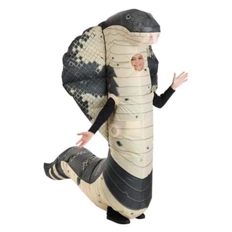 Kid's Hooded Snake Inflatable Costume
