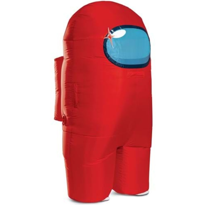 Kid's Inflatable Among Us Red Impostor Costume