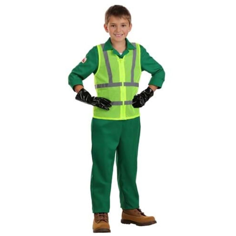 Kid's Trash Collector Costume