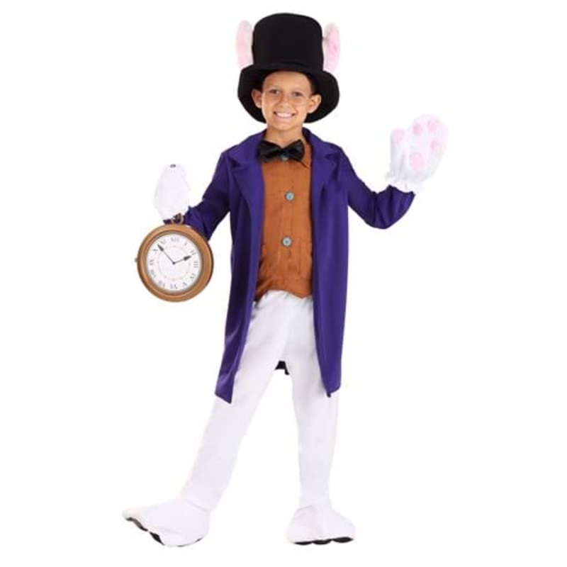 Kids White Rabbit Costume