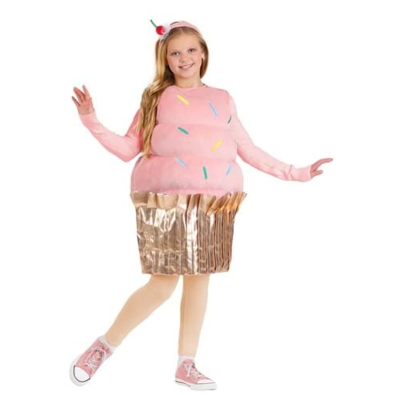 Pink Cupcake Costume for Girls