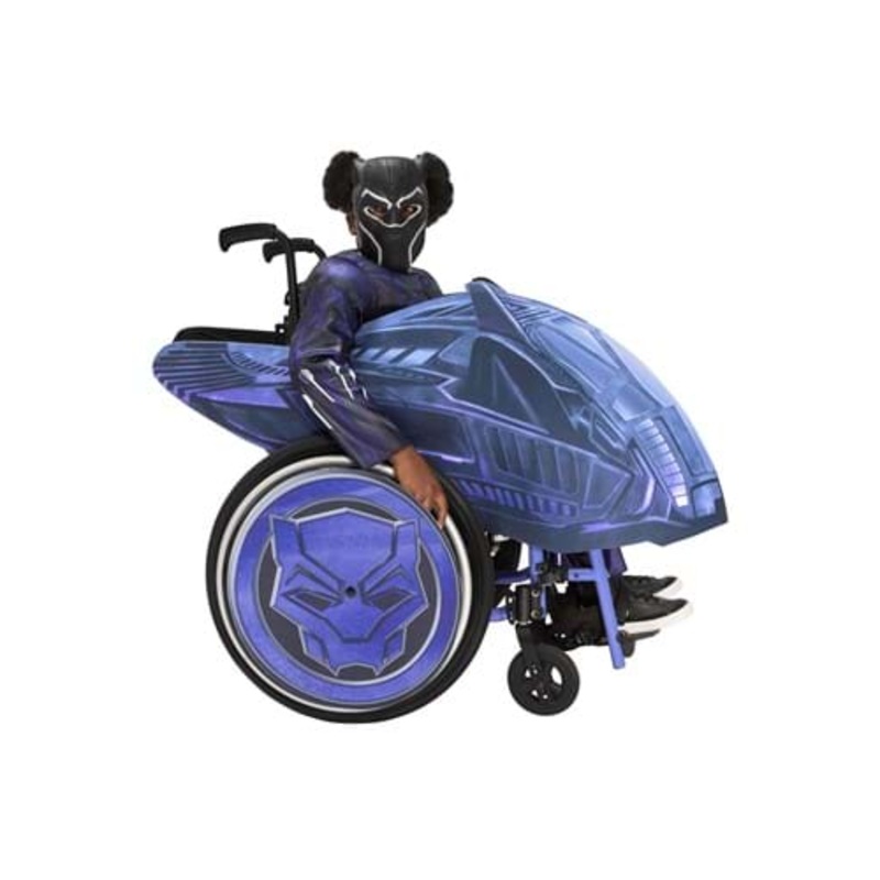 Adaptive Black Panther Wheelchair Accessory for Kids Standard