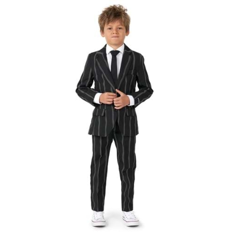 Boys Glow in the Dark Oversized Pinstripe Suit X-Large