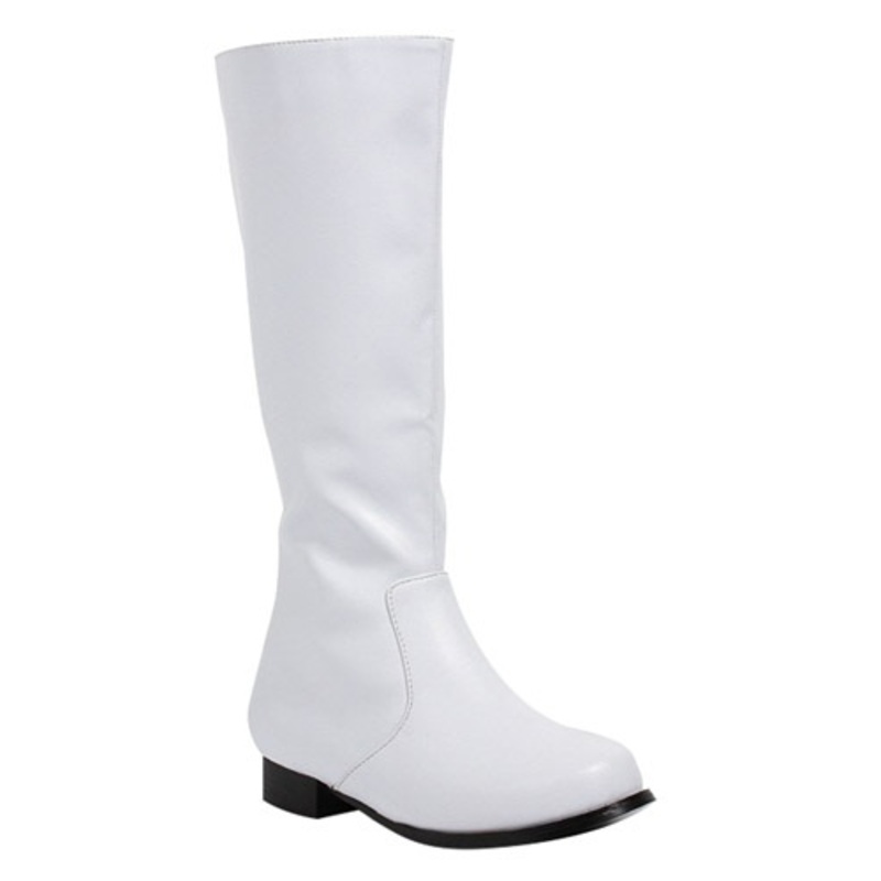 Boys White Costume Boots X-Small