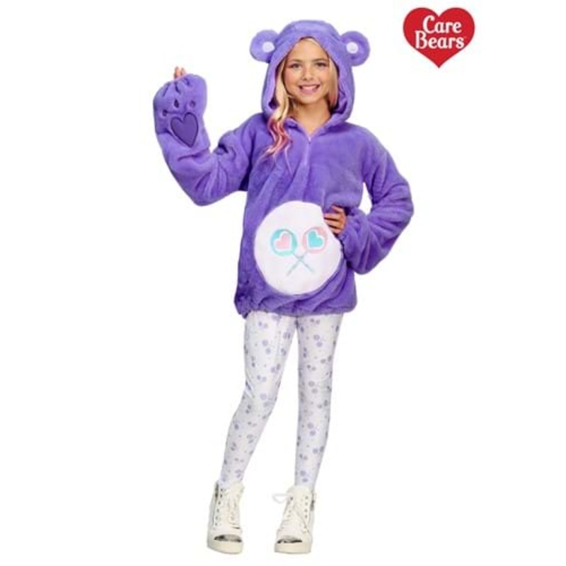 Care Bears Deluxe Tween Share Bear Hoodie Costume Small