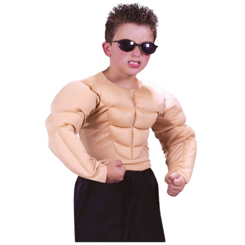 Child Muscle Chest Shirt Small (4-6)