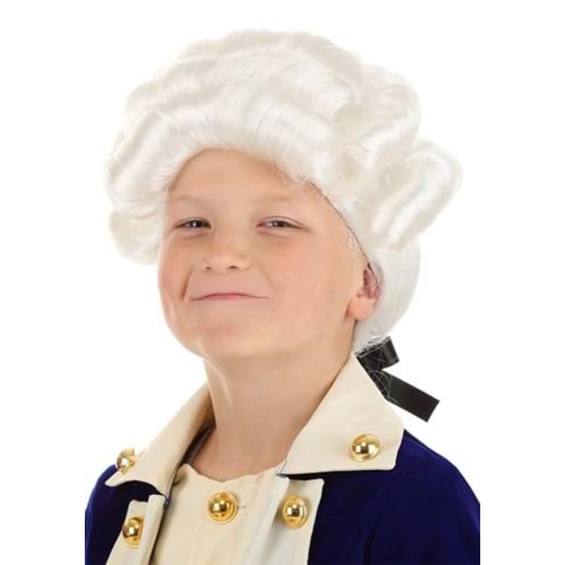 Deluxe Colonial Wig for Boys Standard