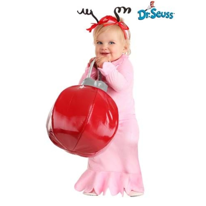 Dr. Seuss Classic Cindy Lou Who Infant Costume 6/9 Months