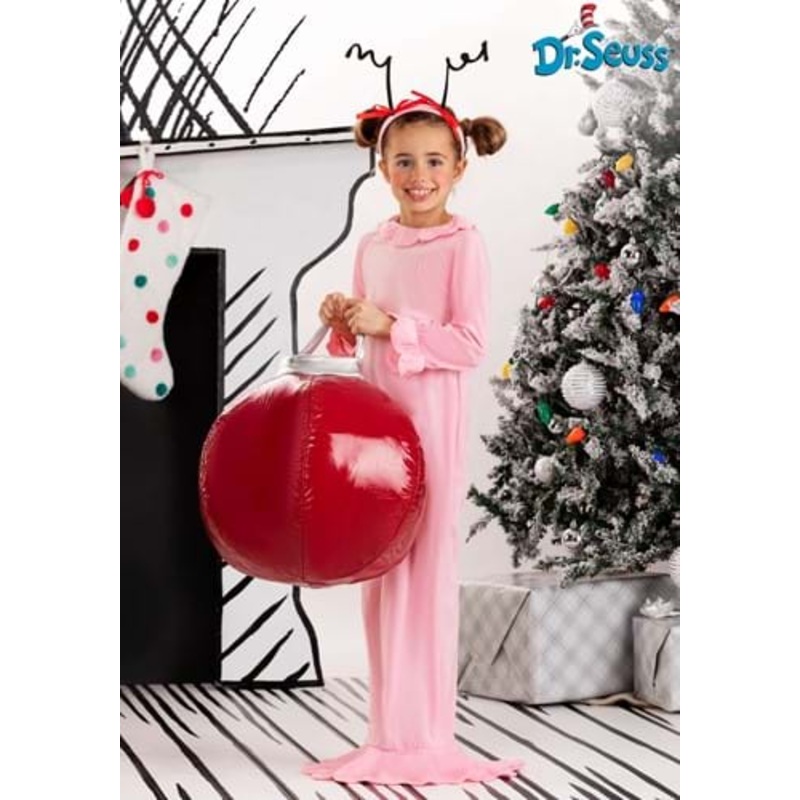 Dr. Seuss Classic Cindy Lou Who Kid's Costume Small