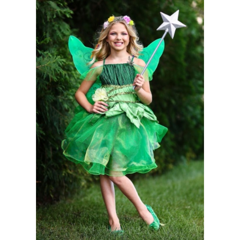 Garden Fairy Costume Dress for Girls X-Small