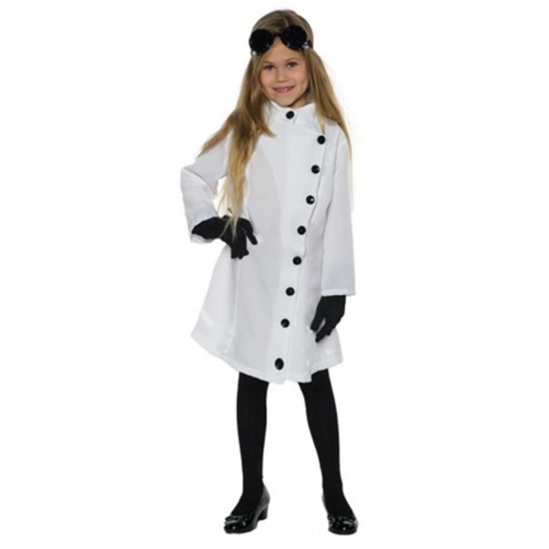 Girl's Mad Scientist Costume Small