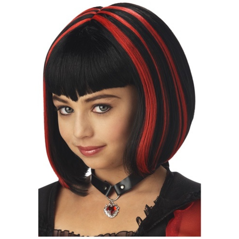 Girl's Vampire Wig Standard
