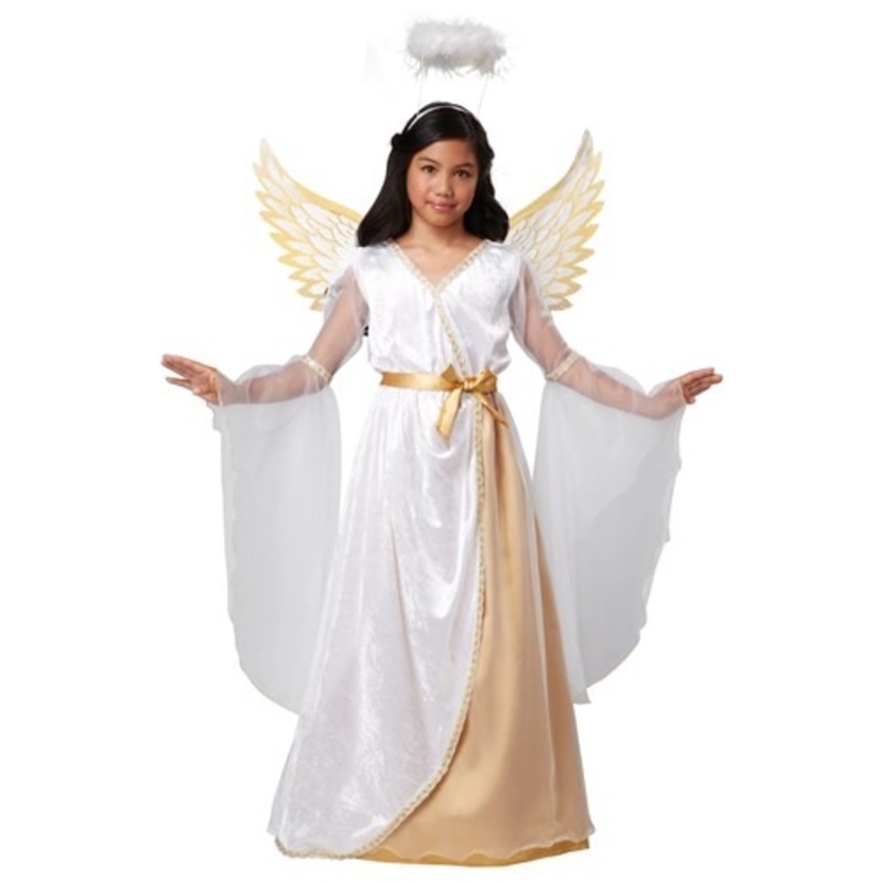 Girls Guardian Angel Costume X-Small (4-6)
