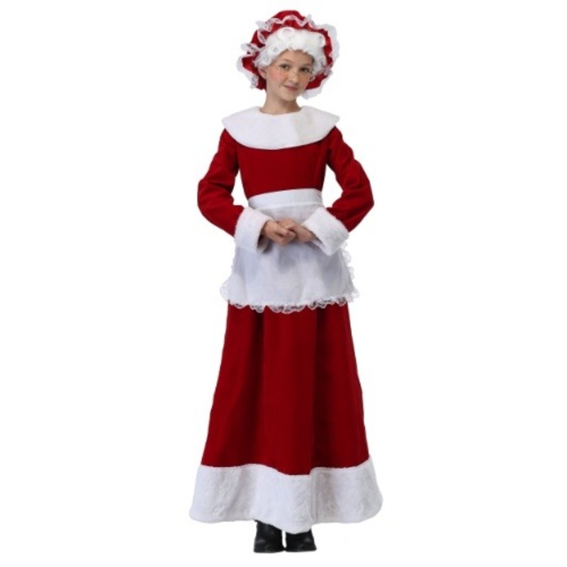 Girls Mrs. Claus Small