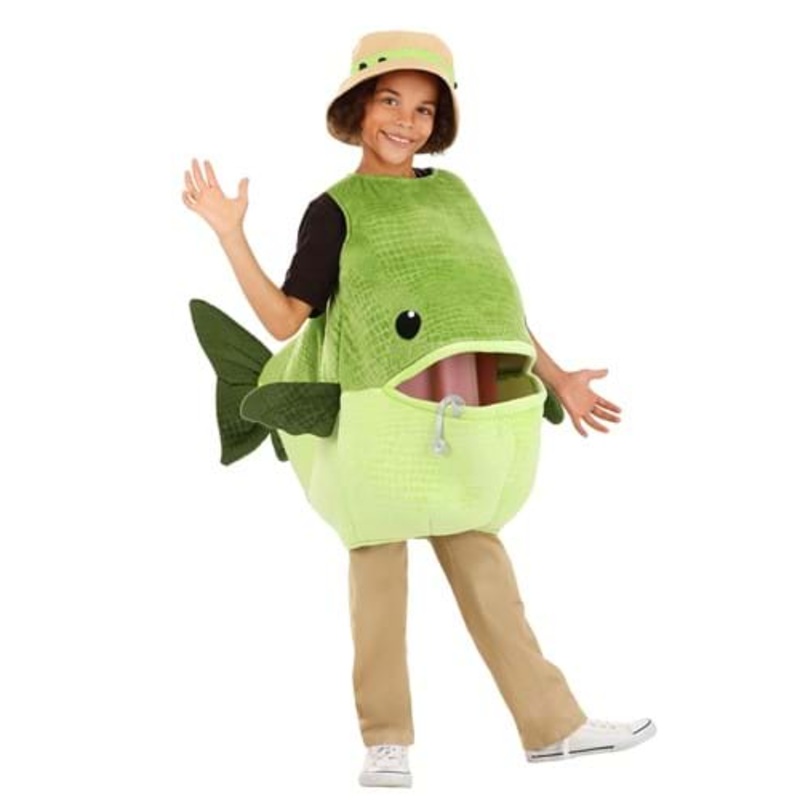 Gone Fishin' Bass Costume for Kids