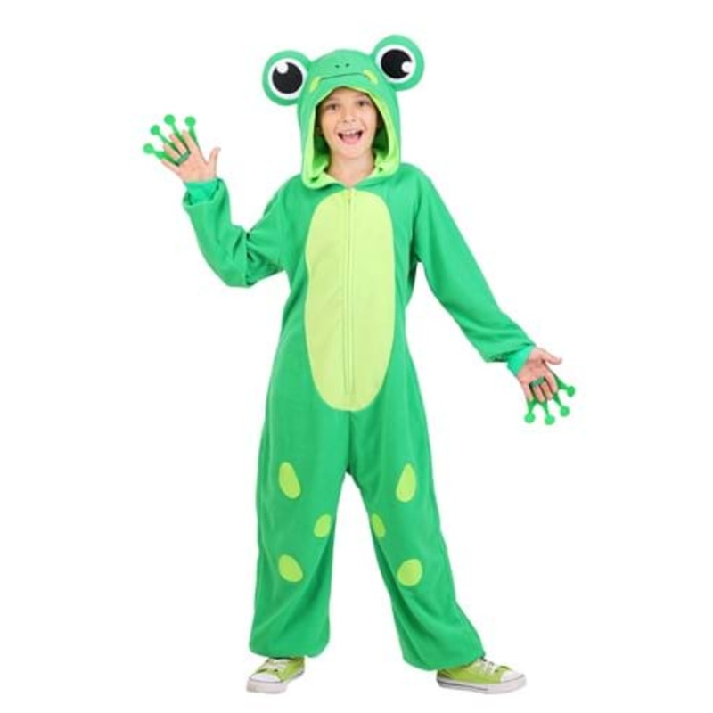 Green Frog Child Costume