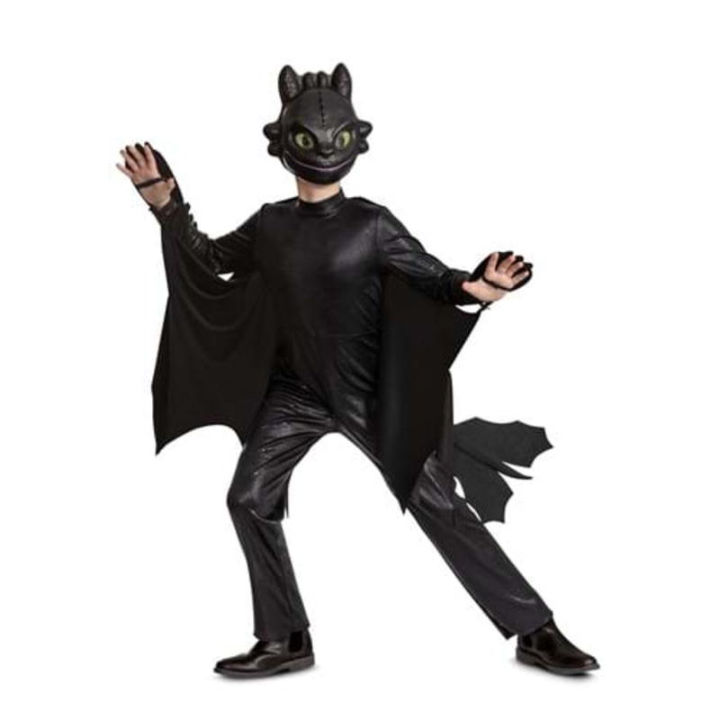 How to Train Your Dragon Boy's Toothless Deluxe Costume