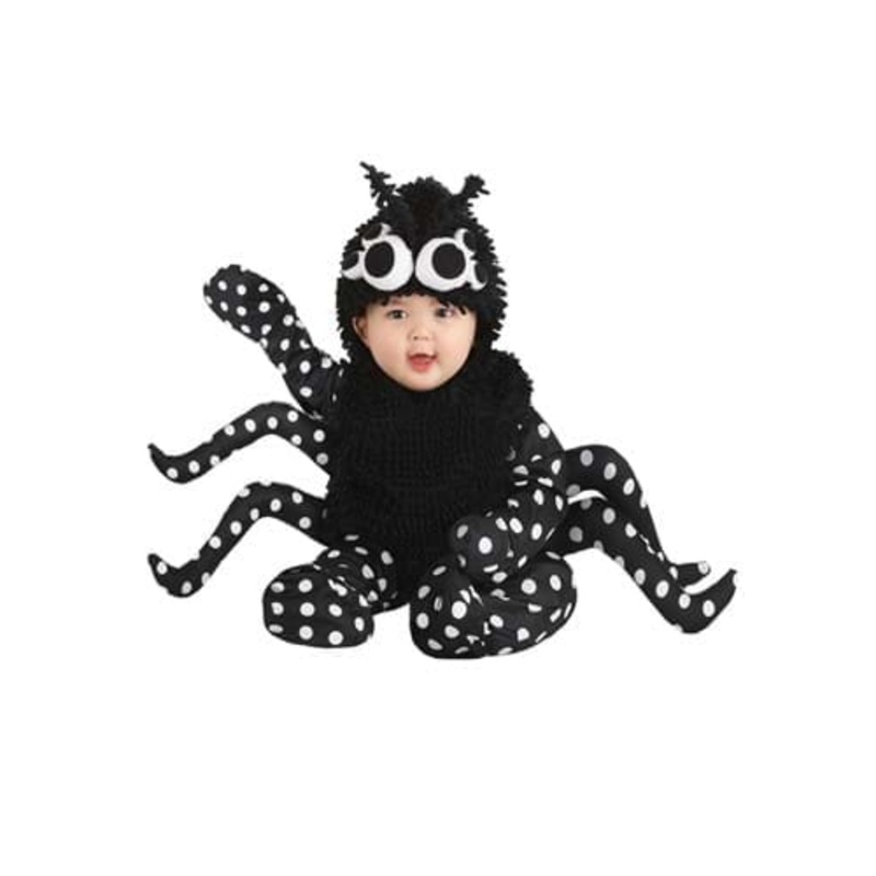 Itty Bitty Black Spider Infant Costume 0/3 Months