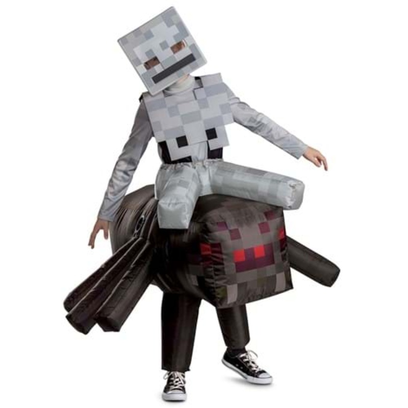 Kid's Deluxe Minecraft Spider Jockey Inflatable Costume