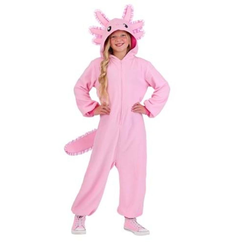 Kid's Pink Axolotl Costume