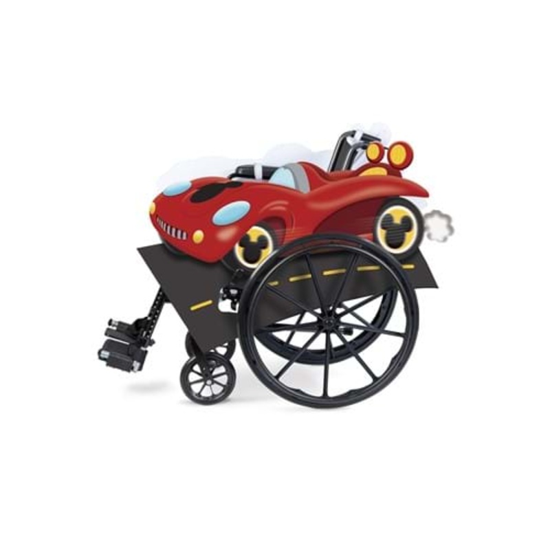 Mickey Mouse Fun House Wheelchair Adaptive Costume Cover Standard
