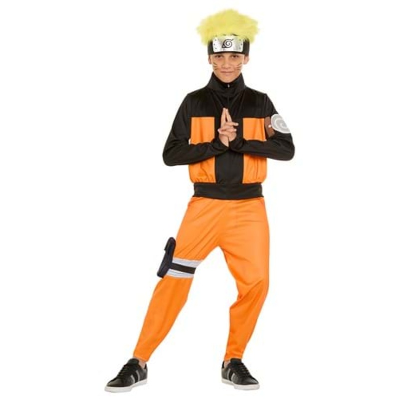 Naruto Shippuden Naruto Costume for Kids Small