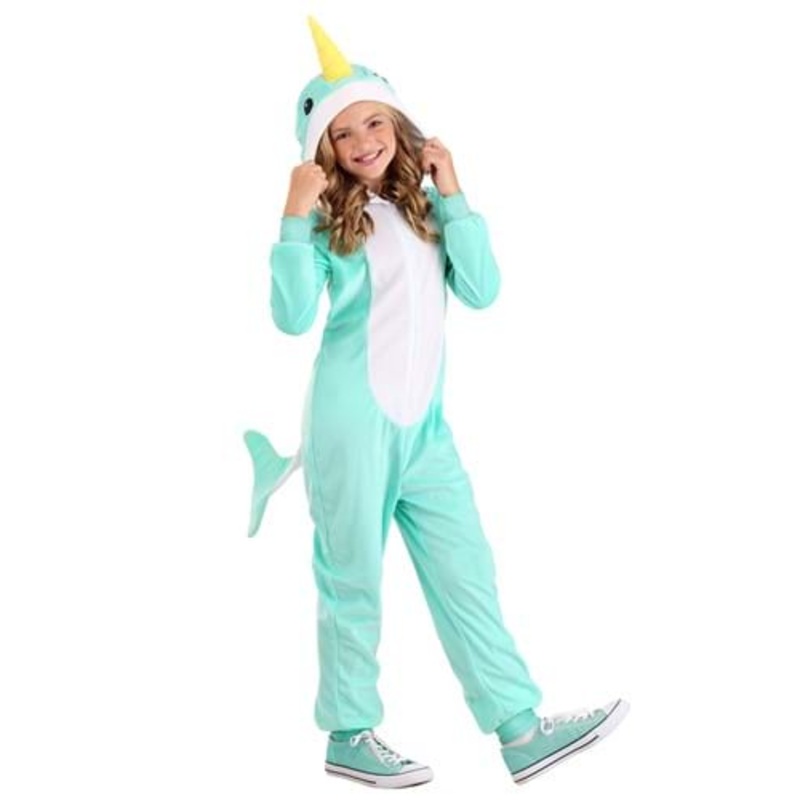 Narwhal Onesie Costume for Kids  X-Large