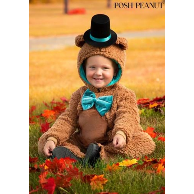 Posh Peanut Archie Bear Costume for Toddlers 2T