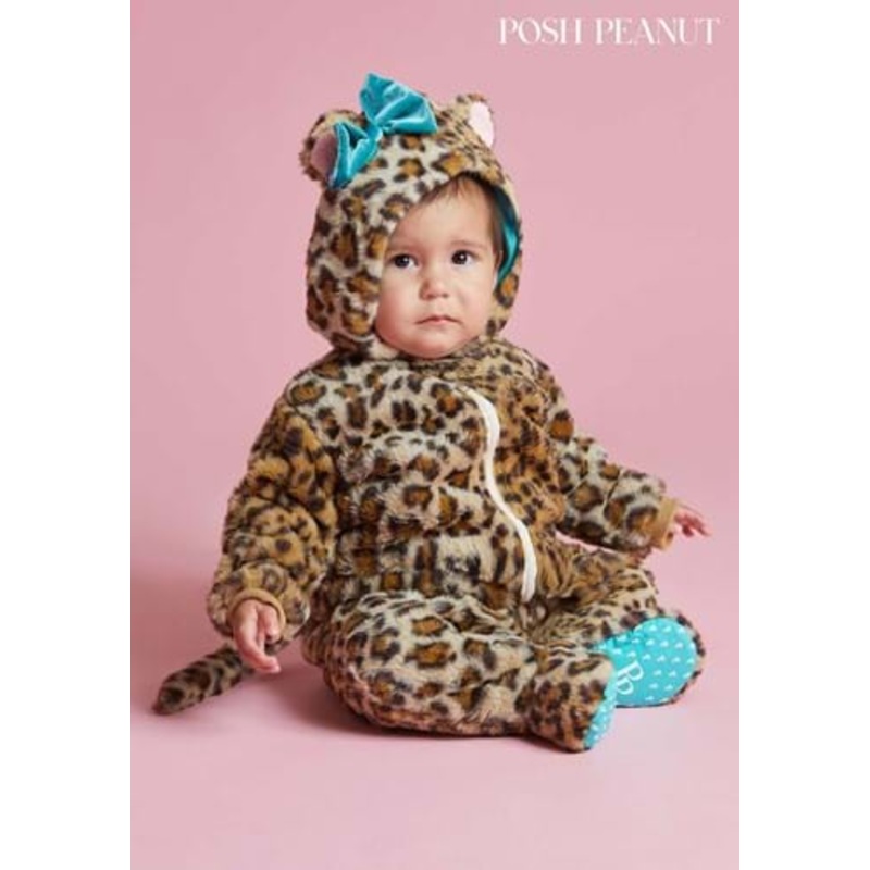 Posh Peanut Lana Leopard Costume for Infants 12/18 Months