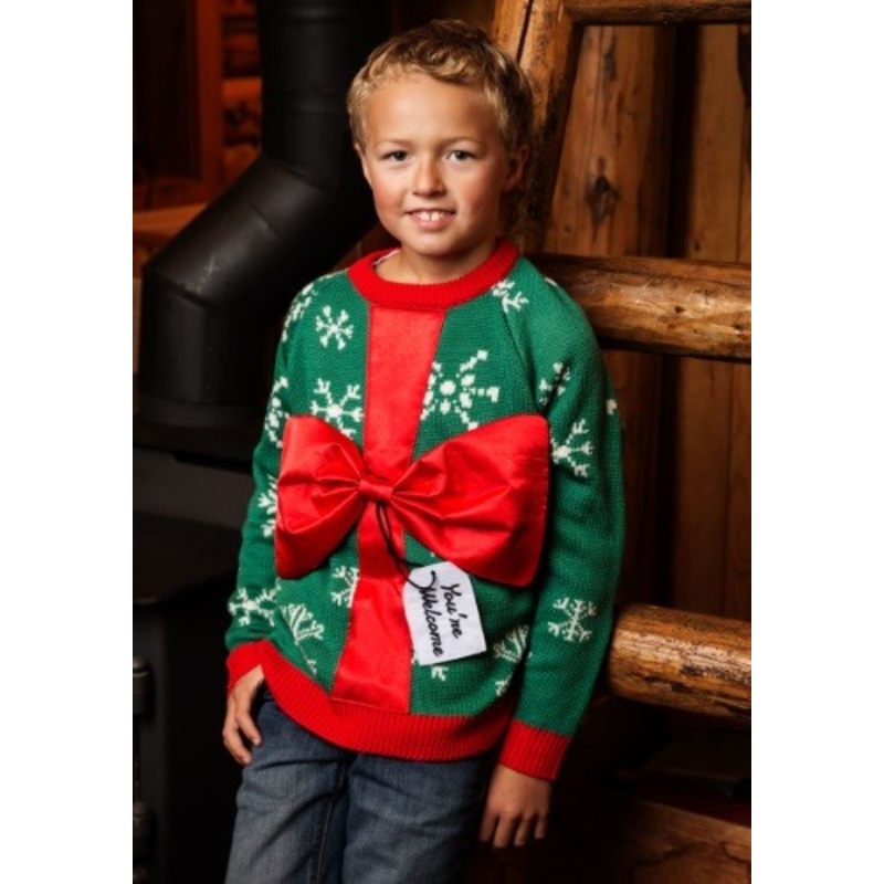 Present Ugly Christmas Kid's Sweater 3T