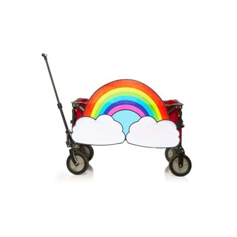 Rainbow Wagon Costume Cover Accessory Standard