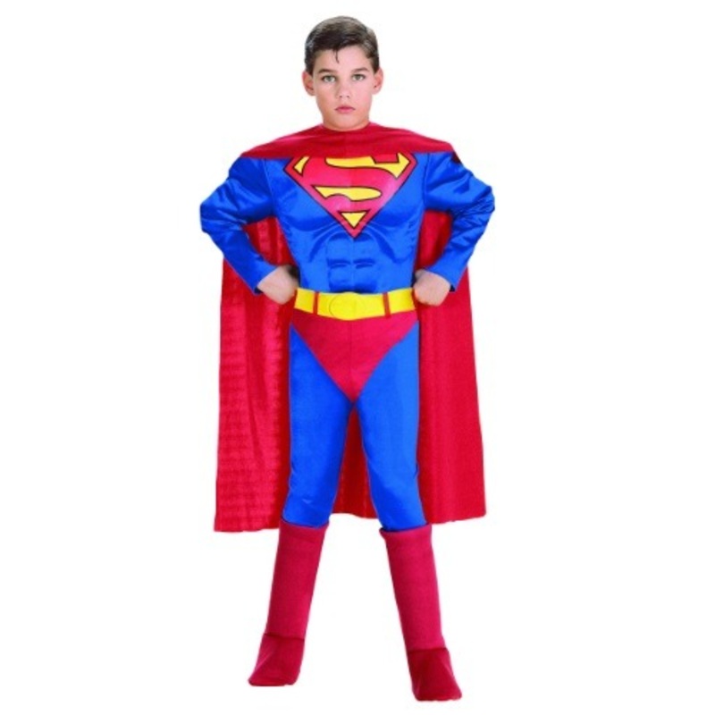 Toddler Deluxe Superman Costume Toddler (Sizes 2-4)