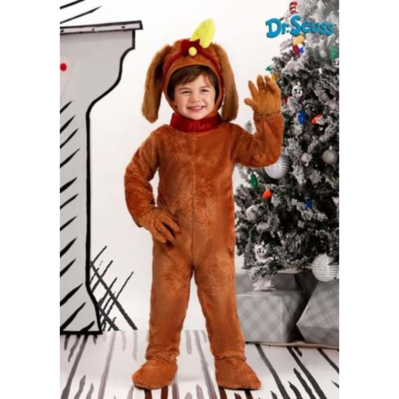 Toddler Dr. Seuss Max Costume 18 Months