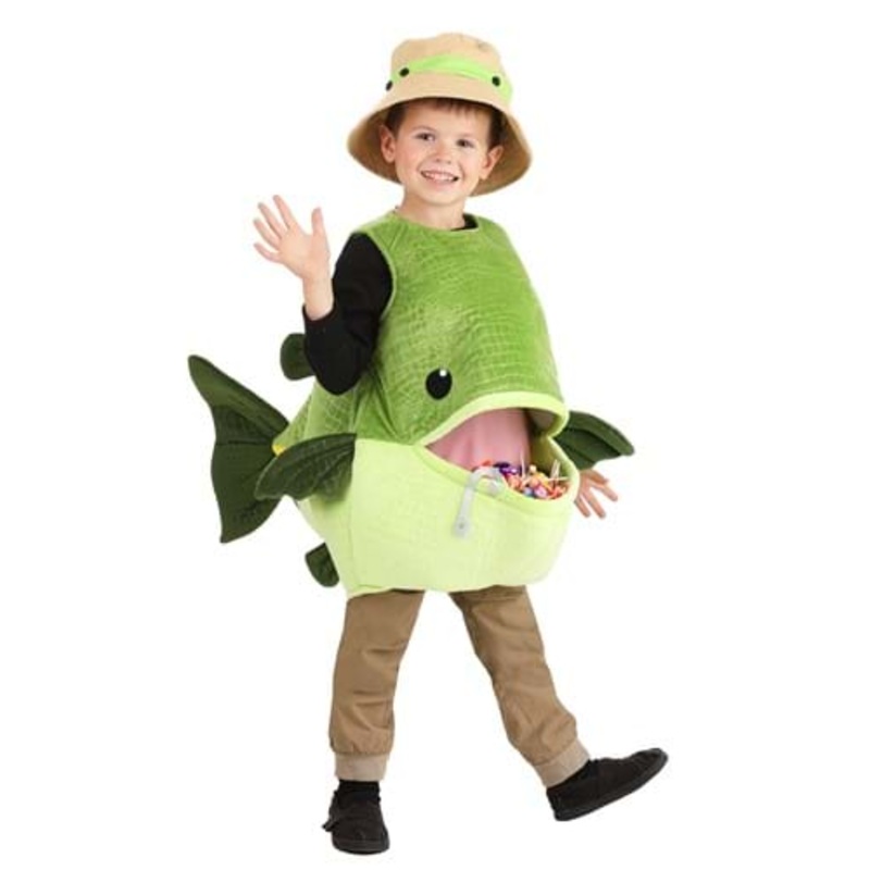 Toddler Gone Fishin' Bass Costume for Toddlers