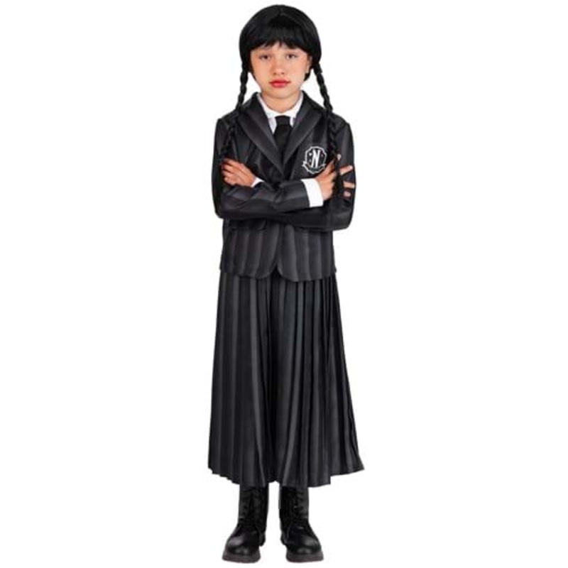 Wednesday Nevermore Girl's Costume