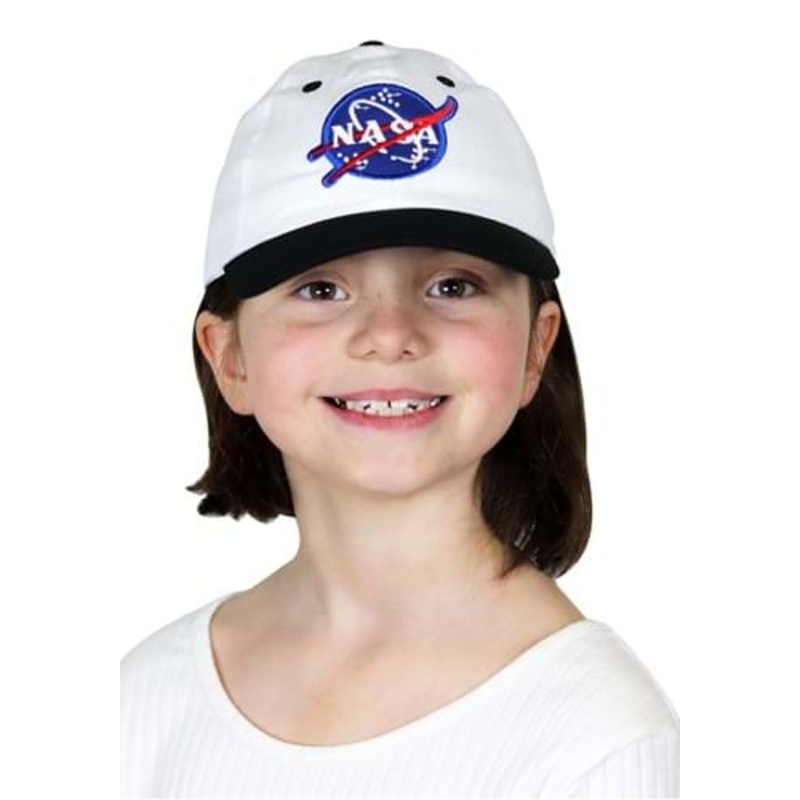 White Astronaut Cap for Kids Standard