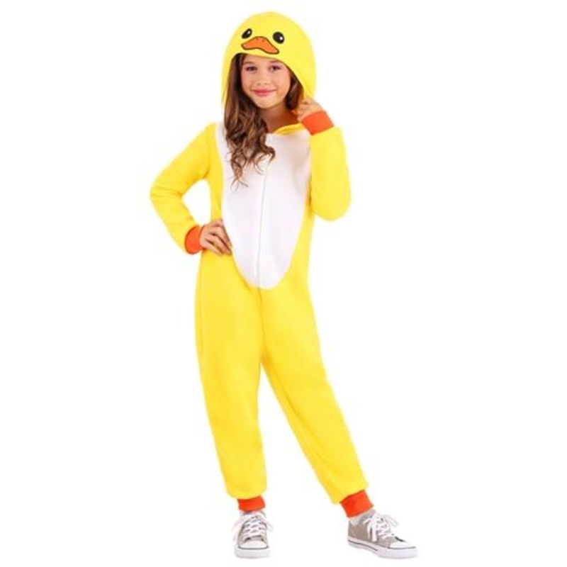 Yellow Kids Duck Onesie X-Small