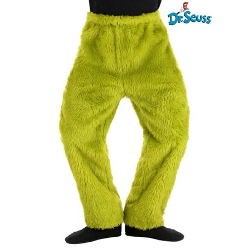 Child Dr. Seuss Grinch Fur Pants Small/Medium