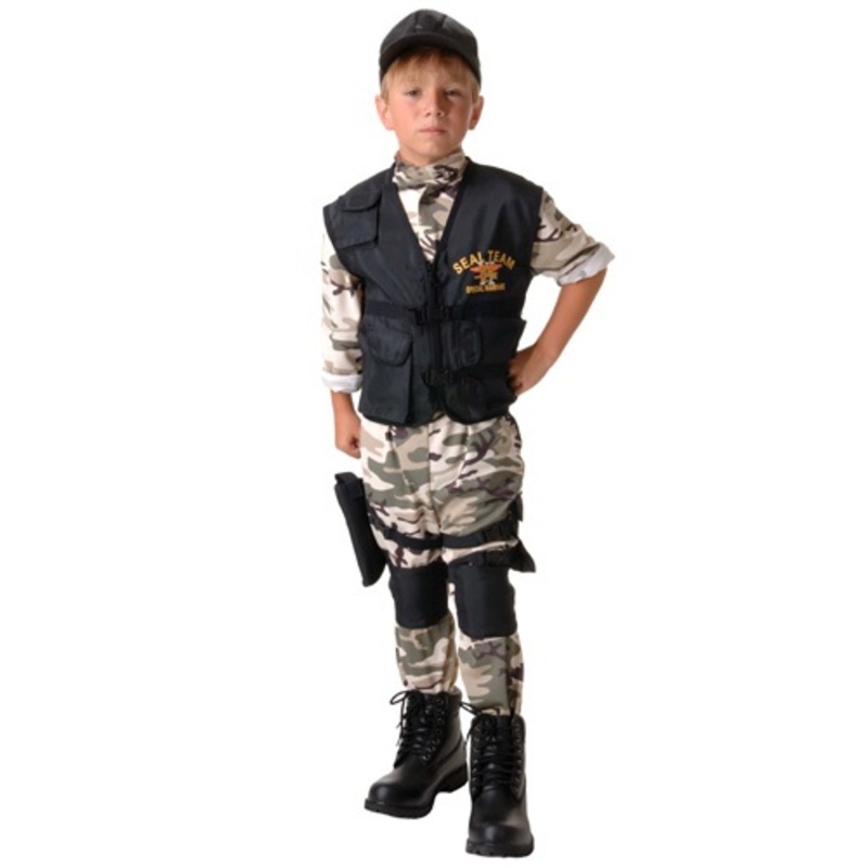 Child SEAL Team Costume Large (10-12)