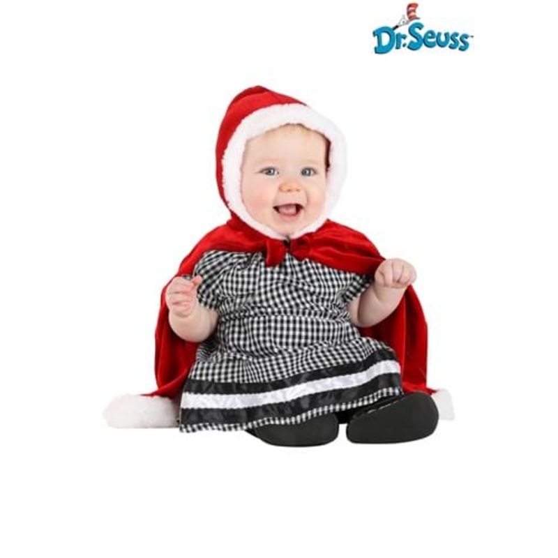 Dr. Seuss Cindy Lou Who Costume for Infants 0/3 Months