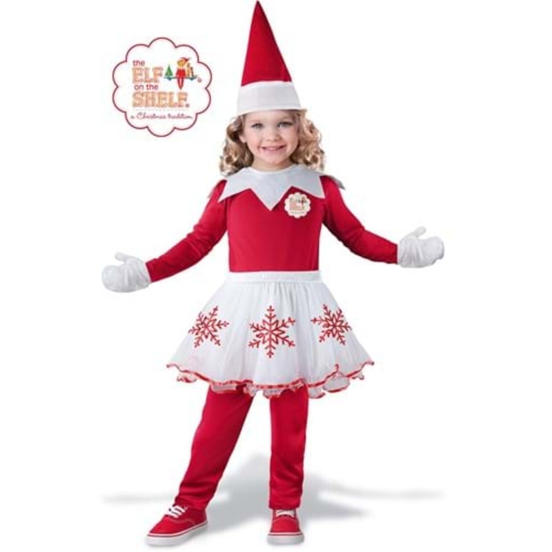 Elf on the Shelf Girl's Toddler Costume 2T