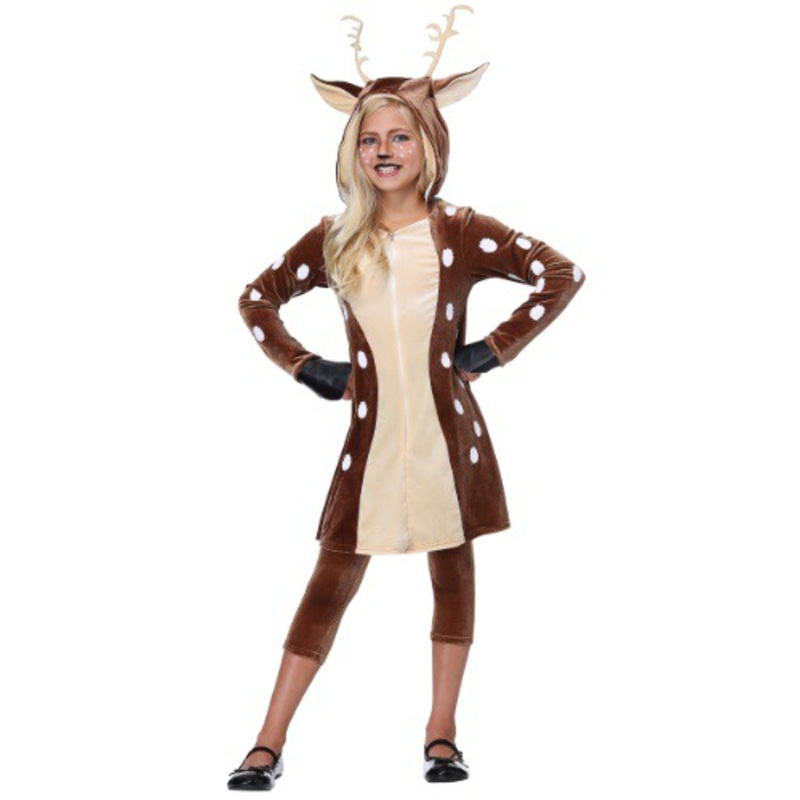 Girl's Fawn Costume Dress X-Small