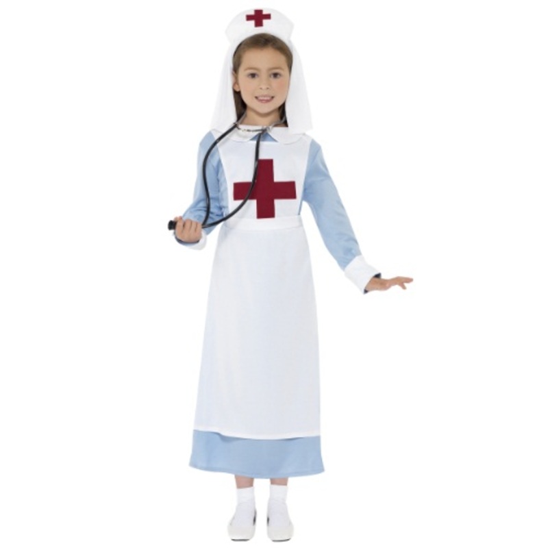 Girls WWI Nurse Costume Small