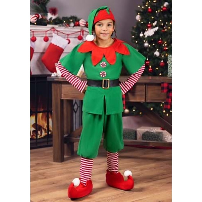 Holiday Elf Kid's Costume X-Small (4)