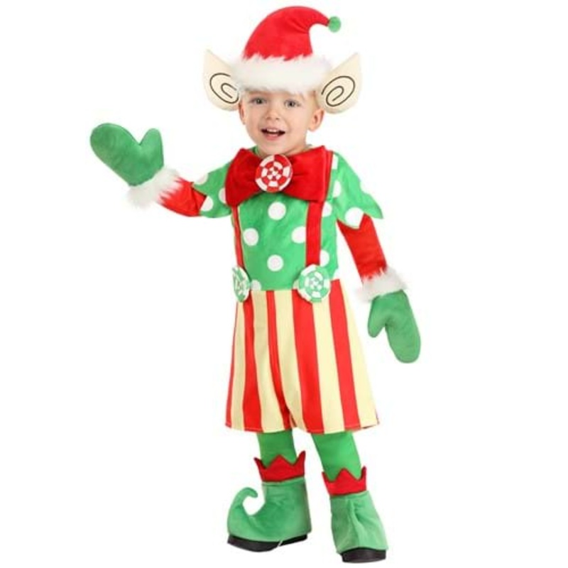 Holiday Helper Elf Costume for Toddlers 18MO