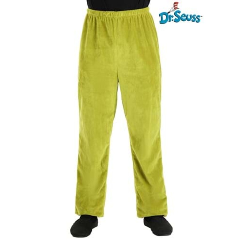 Kid's Dr. Seuss Grinch Velboa Pants Large/X-Large