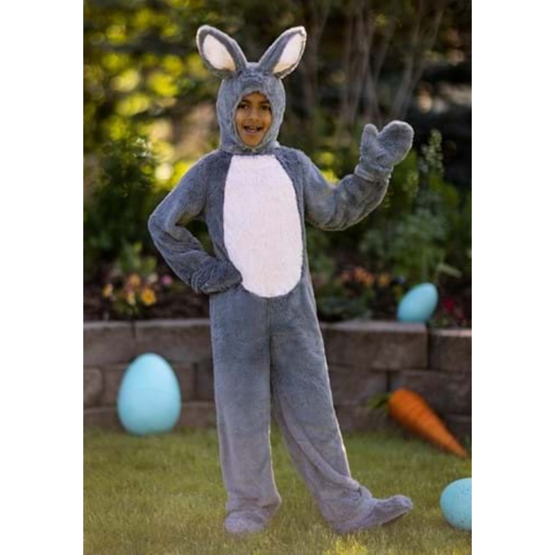 Kid's Grey Bunny Costume X-Small