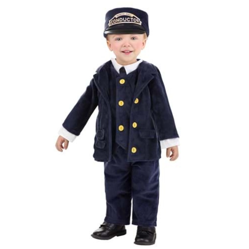 North Pole Infant Train Conductor Costume 0/3 Months