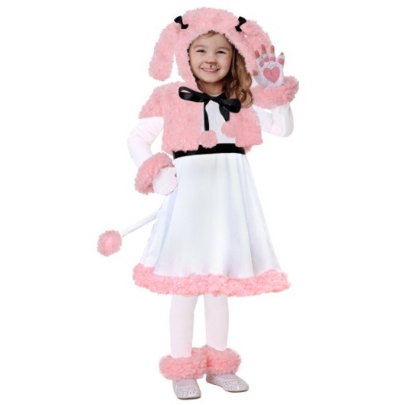 Pink Poodle Costume for Toddlers 2T