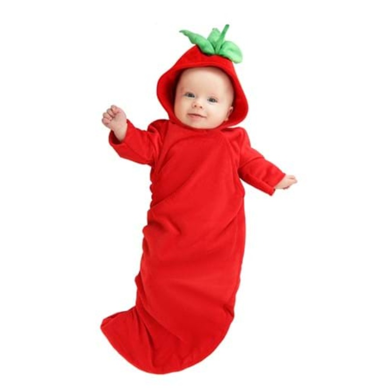Red Chili Pepper Costume for Infants 3/6 Months